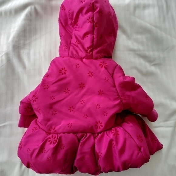 ROTHSCHILD pink fleece lined jacket size 3-6 months - Picture 2 of 4